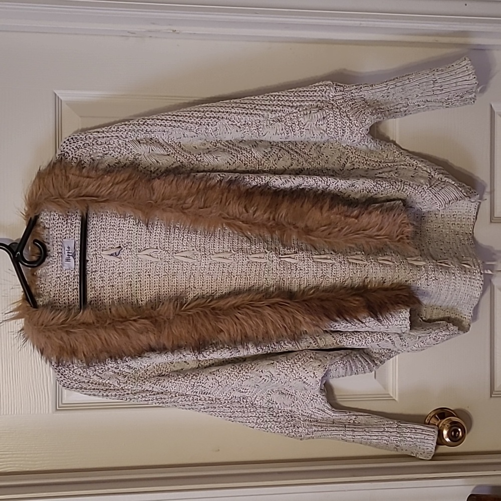 NWOT Open Front Cardigan Sweater - Picture 4 of 16
